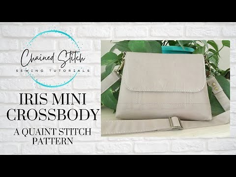 Free Pattern - Iris Mini Crossbody Tutorial