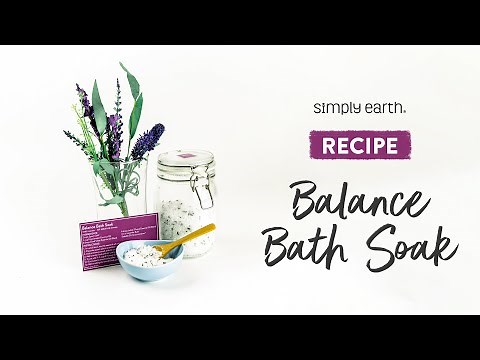 DIY Bath Soak With Essential Oils To Balance Hormones
