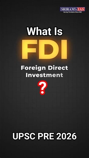 What is FDI? Foreign Direct Investment Explained in 60 Seconds | #FDI #shorts
