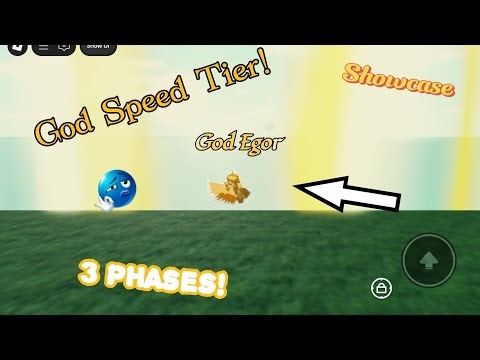 God Speed Tier Showcase | Roblox_Egor Game | Roblox