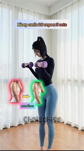 20 sets to bigger shoulders & back at home #homeworkout #dumbbell