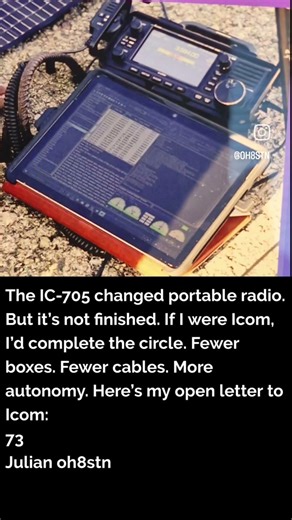 Icom IC-705 - Open letter to Icom