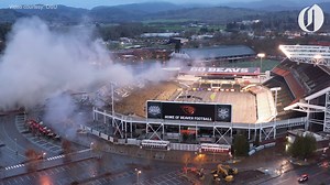 10K views · 163 reactions | Some seven decades of Oregon State University history came crashing down during a spectacular implosion of Reser Stadium’s west side Friday morning. Video courtesy of Oregon State University | The Oregonian | Facebook