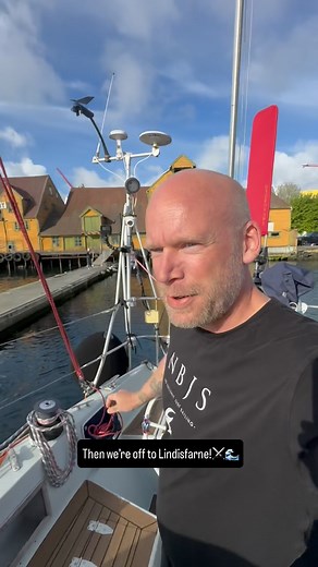Erik Aanderaa on Instagram: "Just departed Haugesund! Aiming at reaching Lindisfarne sometime evening Saturday 31 May. That is actually my birthday拾 Let’s see what Poseidon has in store for the North Sea❤️"