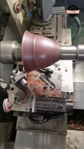 Metal Spinning Process: How a copper sheet turns into a vase? #metalspinning #metalworking