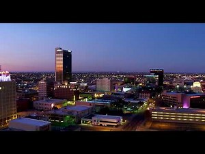 Amarillo Downtown Night 4k