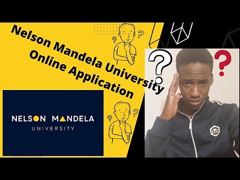 How to apply at Nelson Mandela University.