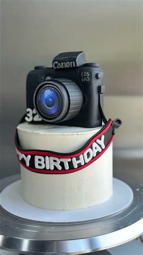 Canon Dslr Camera cake design #canon #dslr #cakedesign #cake #cakedecorating