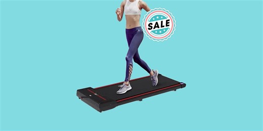 This Best-Selling Under-Desk Treadmill Is Under $200 for a Limited Time