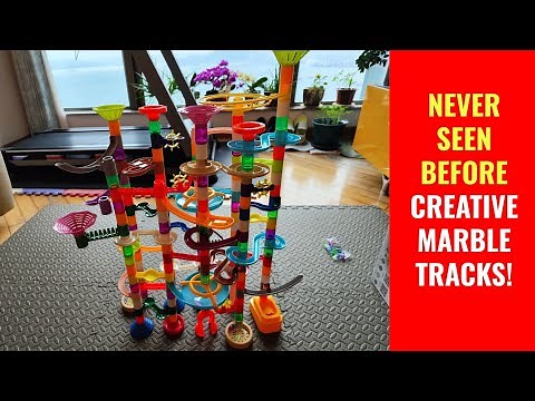 Brand New Marble Run Showcase- Creative & Colourful Marble Run Builds