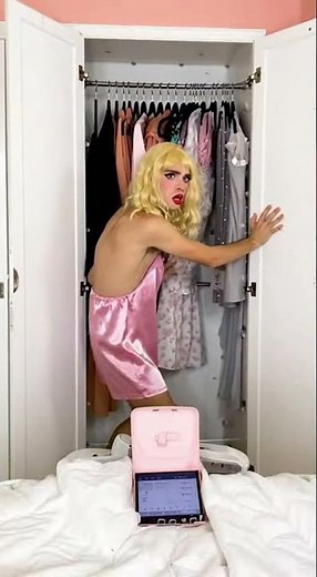 This isn't Happening! GF Prank #mtf #transformation crossdress #makeup TGTF #boytogirl #genderswap