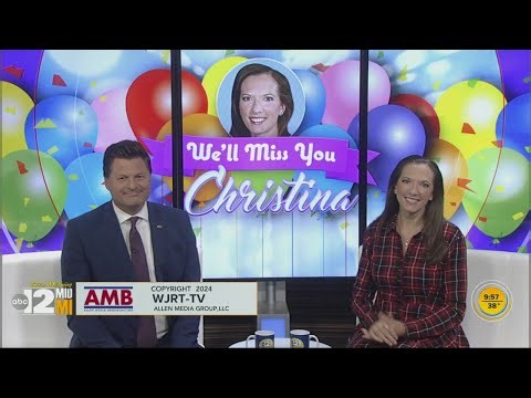 Good Morning Mid-Michigan will Miss You Christina Burkhart!