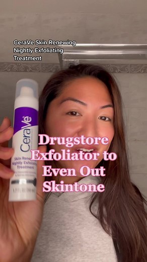 Discover the Power of Chemical Exfoliators with CeraVe Skin Renewing Nightly Treatment