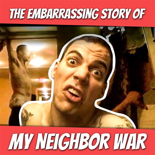 422K views · 10K reactions | The Embarrassing Story of My Neighbor War | Steve-O | Facebook