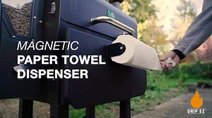 12 reactions | A real “must have” for any type of grilling, our Magnetic Paper Towel Dispenser will always be close by to save the day  Don't forget! The towel dispenser likes a cool surface流: #bbqlife #outdoorchefgrill #grillingislife #bbqprep | Drip EZ | Facebook