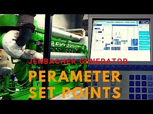 JENBACHER ENGINE ALL PERAMETER SET POINTS KHAN ENGINEERING