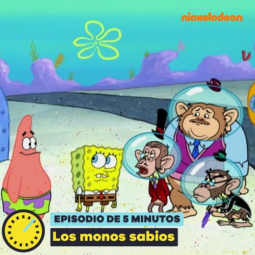 ¡Los inventos de Arenita son lo mejor y ningún mono puede negarlo! 🐵 | Bob Esponja