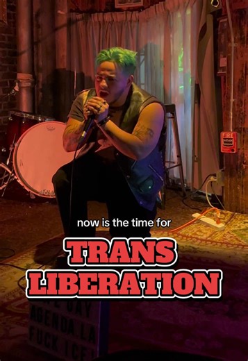 thank you to The Gay Agenda and The Escondite for having me last night! It was a honor getting to perform this unreleased track, keep an eye out for my new song TRANS LIBERATION, coming soon #transgender #transliberation #lgbt #lgbtmusician #musiciansoftiktok