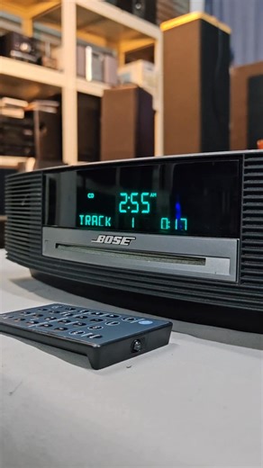 The Bose music Wave system is an all-in-one music player known for its high-performance sound, achieved through proprietary waveguide speaker technology. | Nurhidayah Nazar