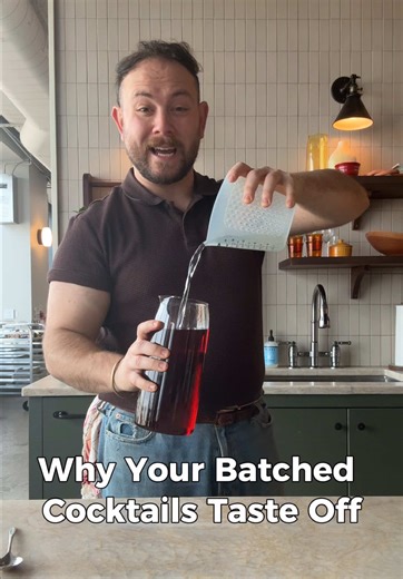 Mastering Cocktail Dilution for Perfect Batching