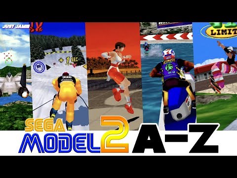 Every Sega Model 2 Arcade Game Ever Made (Time Stamps) #model2 #arcadegames #arcadegaming