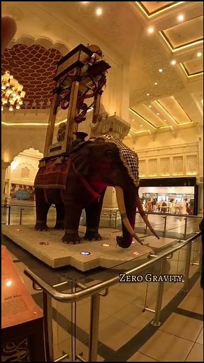 Elephant Clock Invented by Al Jazari (1136-1206) 😮 #dubai #travel #mall