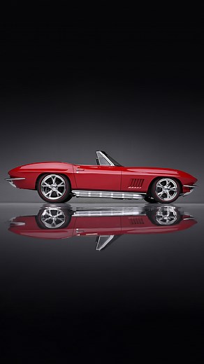 A Jeff Hayes custom. Need we say more? Join Craig Jackson for a First Look at this custom 1966 Chevrolet Corvette convertible. Powered by a LS3 V8, this 'Vette is ready to cross the block with No Reserve in Palm Beach, April 18-20. Watch more on YouTube: https://youtu.be/EqB8VaouCAs | Barrett-Jackson