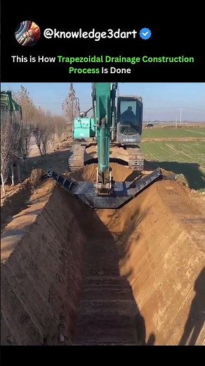 This is How Trapezoidal Drainage Construction Process Is Done