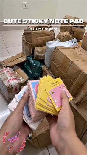 WAIT WHAT 😳 🛑 look at these cute sticky notes 👀obsessed 😭|STICKY NOTEPAD unboxing