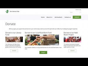 Setup Online Donations with ClubRunner