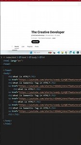 How to Create a Bookmark Link in HTML | Jump Link Tutorial | The Creative Developer #tcd