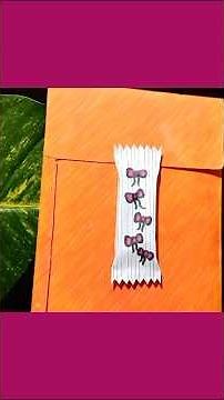 Chocolate gift wrapping idea💡|| Paper candy packing tutorial #artandcraft #papercraft #shorts #craft