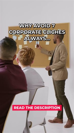 Seven Corporate Clichés To Avoid #Shorts