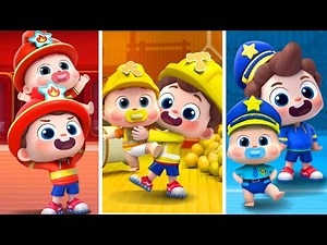 Learn Colors with Professions | Neo Opens His Own Kindergarten | Nursery Rhyme & Kids Song | BabyBus