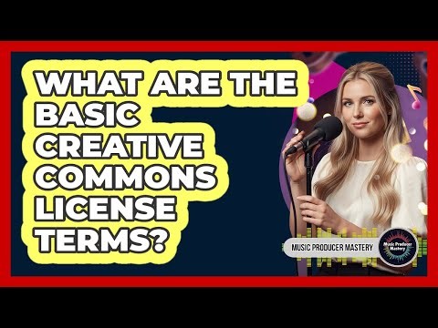 What are the basic Creative Commons license terms?