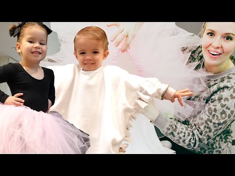 DIY Halloween Costumes | Simple and Easy Homemade Ballerina and Ghost Costumes for Kids