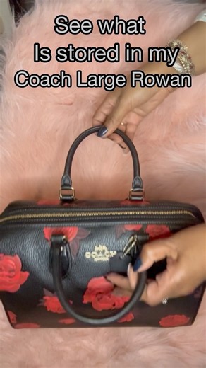 WAIT… They ALL Fit?! 😱 Coach Rowan Large, Medium, Small & Mini Bag Challenge! 👜#fyp #coachrowan