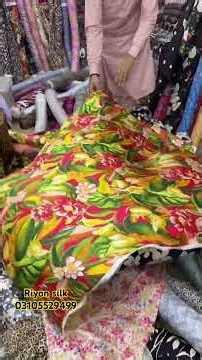 Pure Riyon silk stock available// detail vedio uploaded soon inshallah//