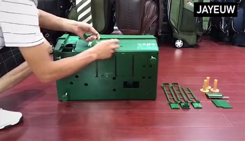 TBVECHI Golf Ball Dispenser Machine Powerless Automatic Golf Ball Pitching Machine No Electricity Required Golf Practice Tool