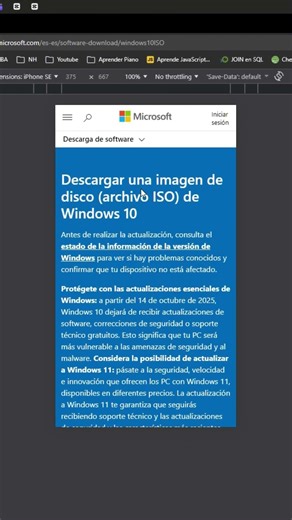 Truco Oculto: Descargar la ISO de Windows 10 Oficial Fácil 🚀