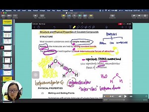 Sec 3 Chemistry - COVALENT BONDING