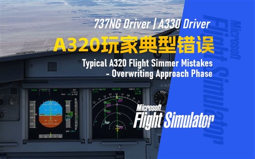 【模飞经验谈A320】A320玩家易出现的典型错误 - 737NG Driver | A330 Driver