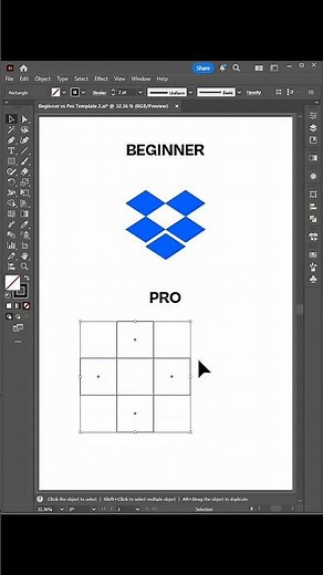 Adobe Illustrator Tips 2025 - How DropBox Logo Was Created #ansarrazabhatti
