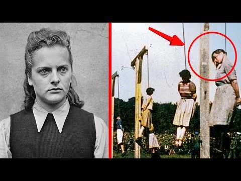 The HORRORS of Irma Grese Execution Method *Warning REAL FOOTAGE