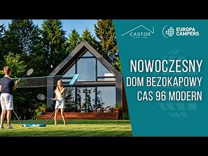 NOWOCZESNY DOM bezokapowy - CAS 96 MODERN