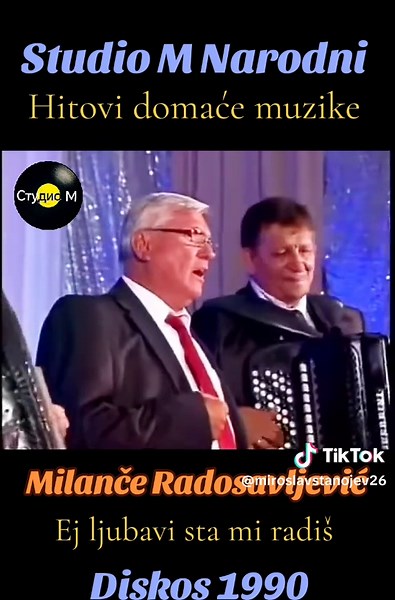 #balkanfolk #staranarodnamuzika #narodnamuzika #uzivomuzika #mojamuzika #folksong #narodnjaci #muzikazadusu #nostalgija #srbija🇷🇸 #starepesme #srbijamusic #hitovinarodnemuzike #muzikazasvavremena #exyumuzika #balkanmusic #milanceradosavljevic
