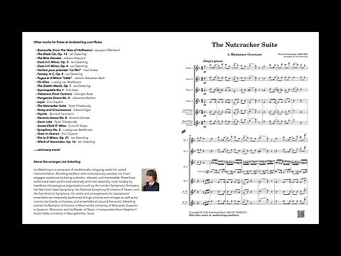 The Nutcracker Suite COMPLETE (flute quartet)