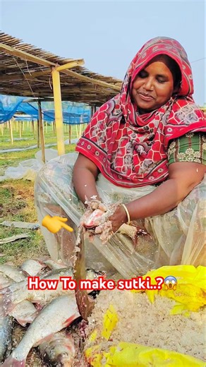 Perfect Fish Cutting Technique for Dry Fish! #DryFishMaking#FishCutting