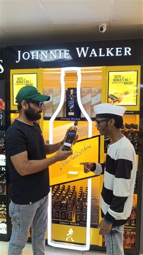 Blue Label Whisky Price In Goa Video // Unique Wines #shorts #whisky