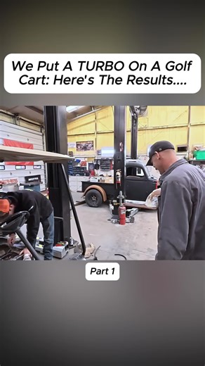 We Put A TURBO On A Golf Cart Here's The Results....